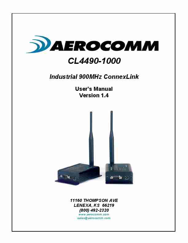 AeroComm Network Card CL4490-1000-page_pdf